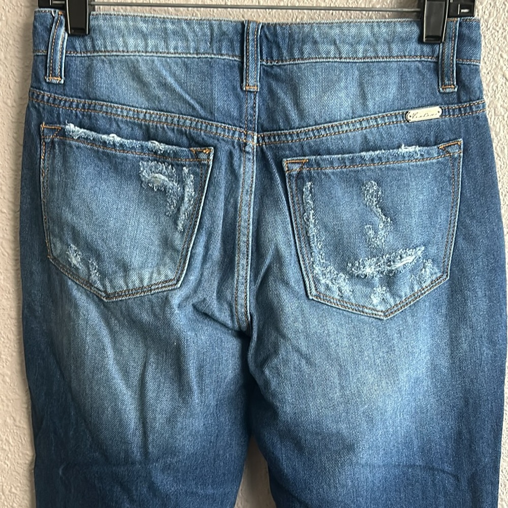 KanCan distressed high rise Mom jeans - Picture 4 of 7